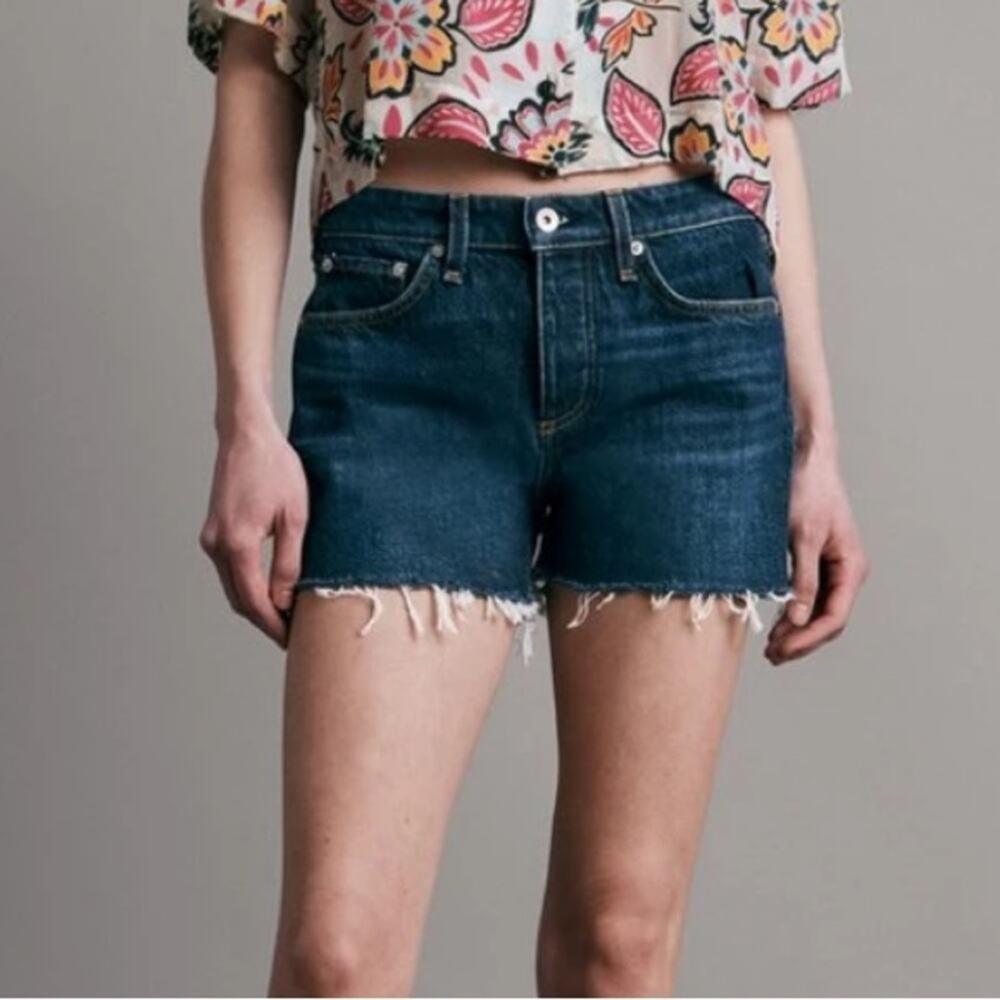 Rag & Bone Dre Low-Rise 3.5" Short - Cambria Women’s Sz 25